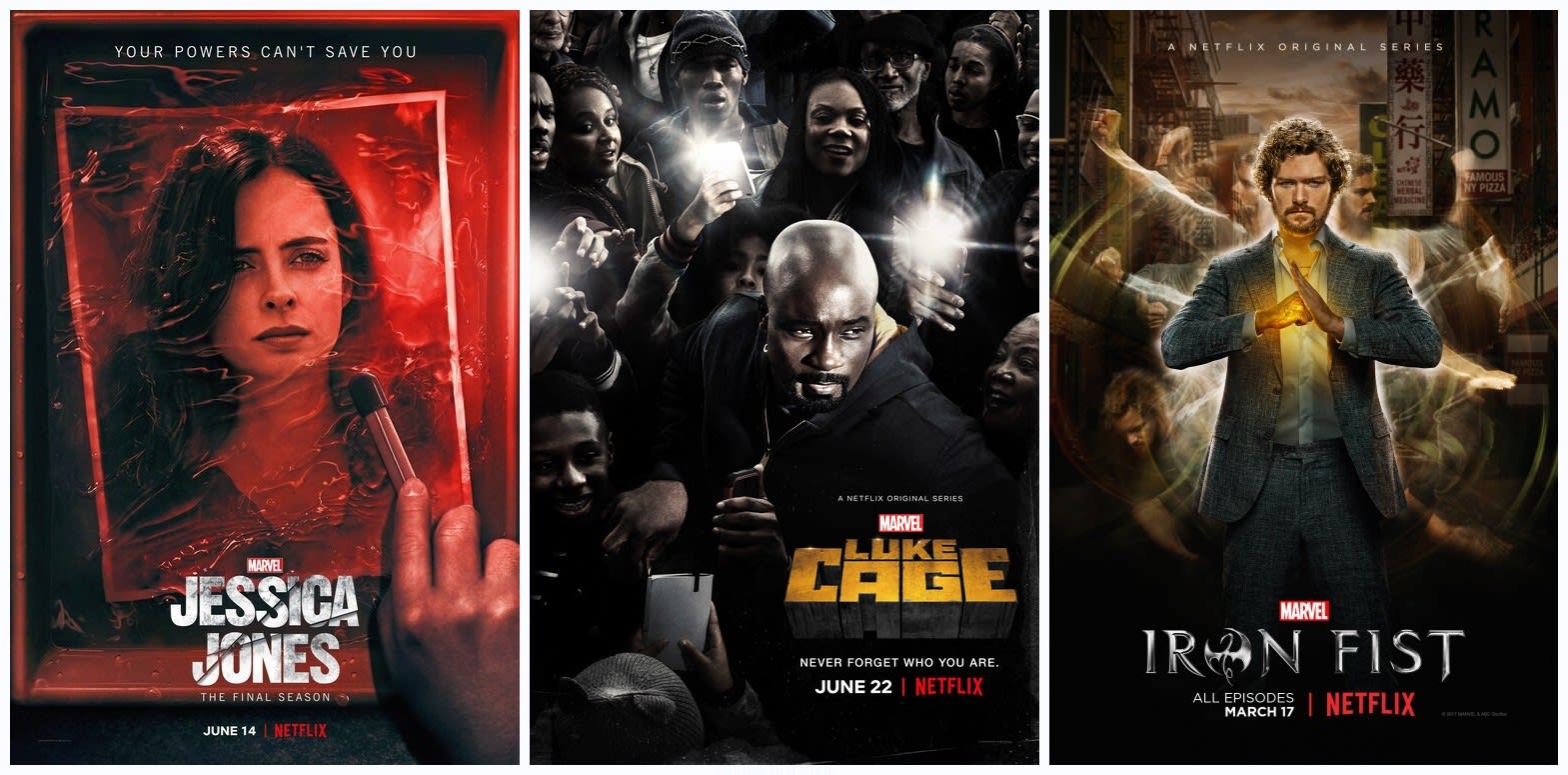 posters of Marvel Cinematic Universe Television Series (2/4)