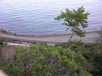 tabi0022.jpg: 千畳敷展望台の下に寄せる波