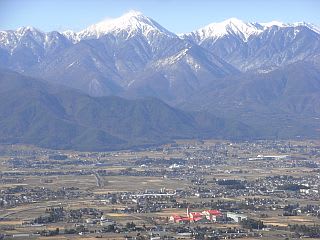 常念岳と安曇野(2)