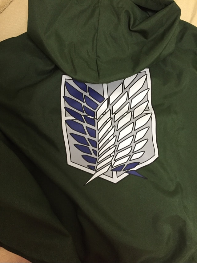 Usjの調査兵団マントが届いた とぼけた親父と中二病の俺 Usjの調査兵団マントが届いた とぼけた親父と中二病の俺