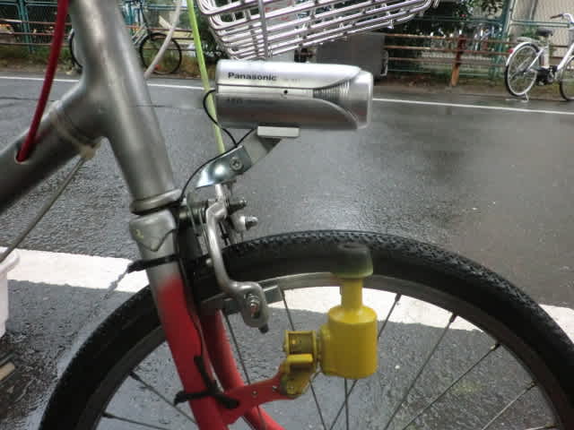 サンヨー 自転車 ライト lk-k310 電池交換