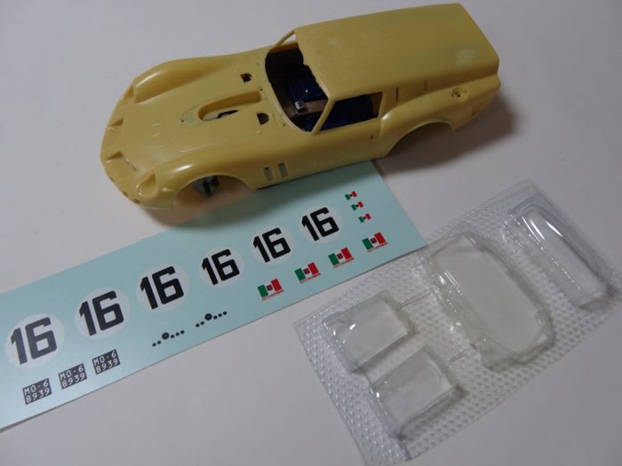 1/24 YMR RESIN FERRARI 250GT SWB Bread van 製作開始 1/24 YMR RESIN FERRARI 250GT SWB Bread van 製作開始