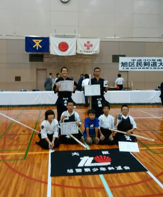 平成30年度旭区民剣道大会 旭警察少年剣道会 大阪市旭区剣道 剣士随時募集