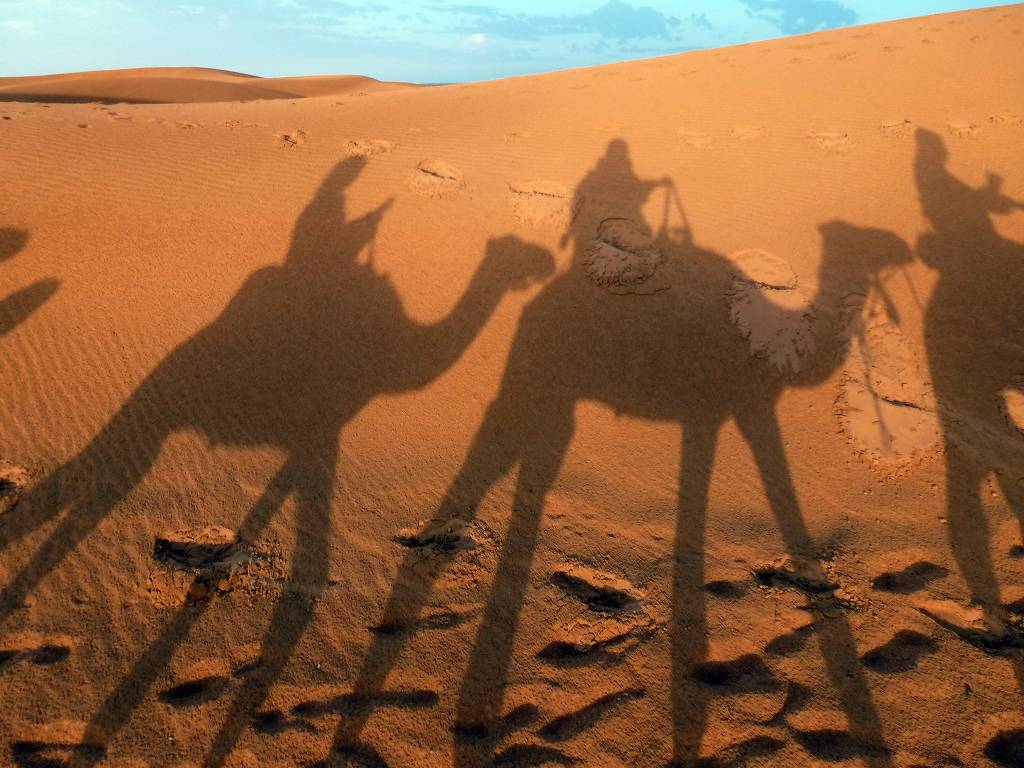 モロッコの旅（１）メルズーガ大砂丘の画像