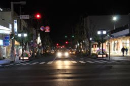 掛川駅前の夜景 気ままな趣味の散歩道