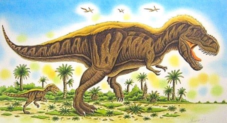 ティラノサウルス 羽毛