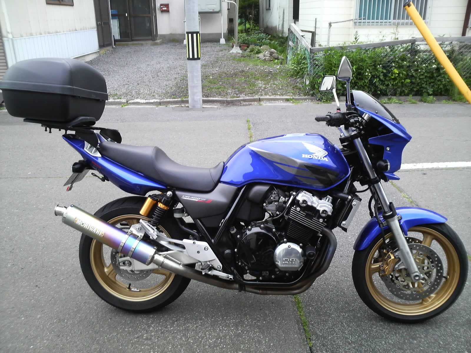 Cb400sfをツーリング仕様にする２ Road Runner S