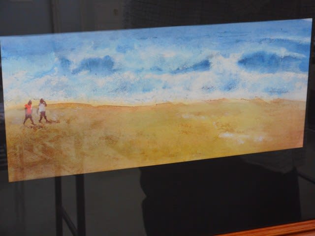 講習会 日曜画材研究 水彩 海綿を使って描く 砂浜 Sakura Artsalon Osaka 講習会 日曜画材研究 水彩 海綿を使って描く 砂浜 Sakura Artsalon Osaka
