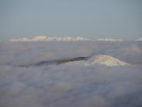厳冬の美ヶ原高原　雲海