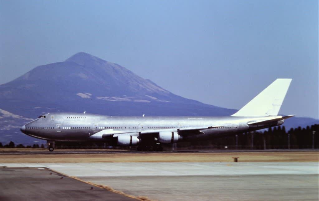 １９９６年２月２３日鹿児島空港 アトラス航空 47f しゅうおじちゃんの宮崎のりものウオッチング