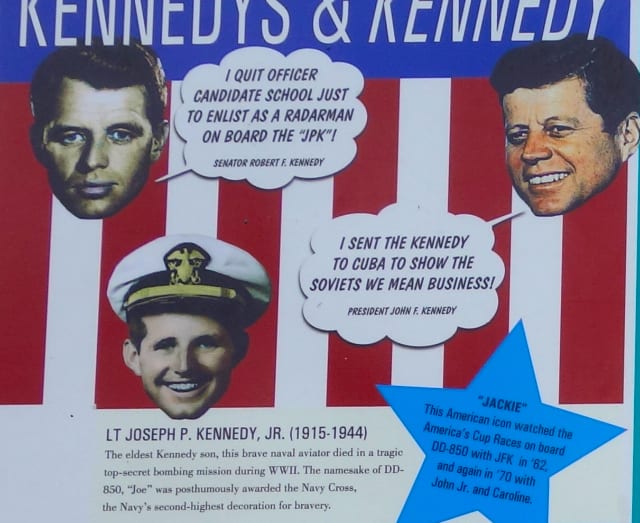シャムロックはケネディ家の印 駆逐艦 ジョセフ P ケネディ ジュニア ネイビーブルーに恋をして