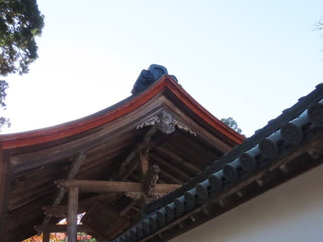 瑞巌寺（ずいがんじ）　中門（ちゅうもん）　蕪懸魚（かぶらげぎょ）