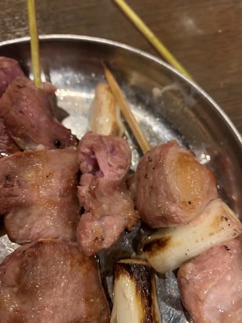 生焼けのねぎまとレバーを出された 四文屋 東京 西 だより