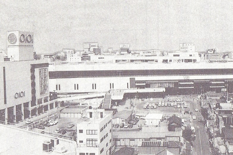 昭和57年頃の大宮駅西口付近 - 咲いた万歩