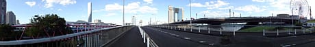 青海橋からの眺め