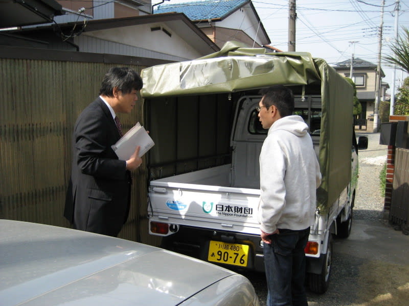 軽トラ 納車 npo法人土と風の舎 軽トラ 納車 npo法人土と風の舎