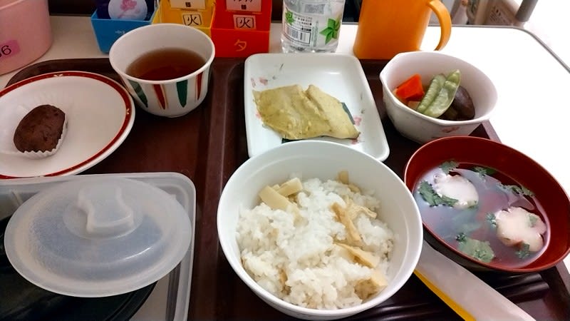けいゆう病院:ある日の夕食