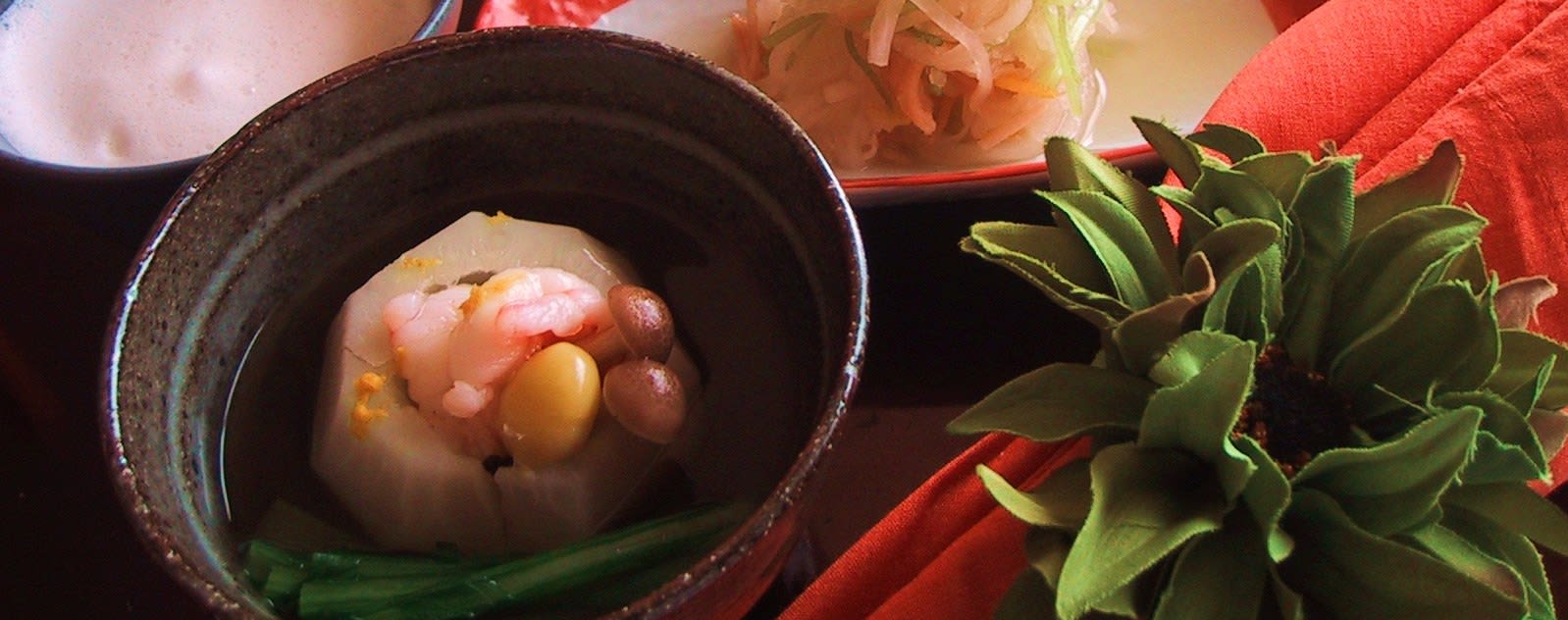 冬の和食 海老と小かぶの吉野煮 Cooking Studio Tanabe