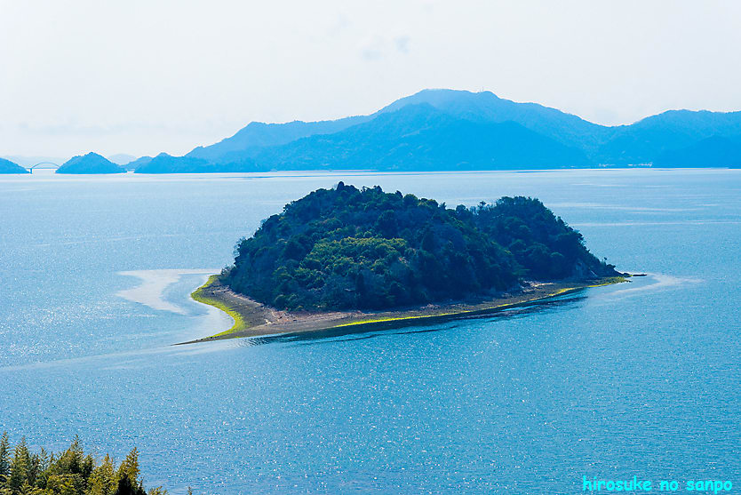 広島の風景 ハートの島を眺めます Hirosukeの散歩