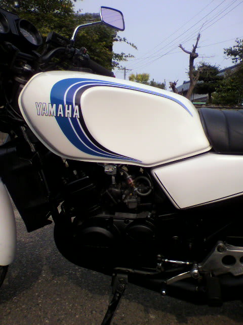 rz250 350 タンク