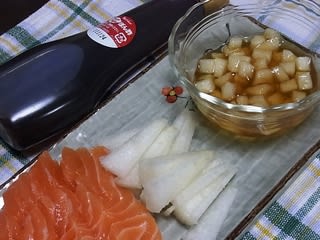 今の時期にしか食べられないソースで食べよう♪ ~ノルウェーサーモン