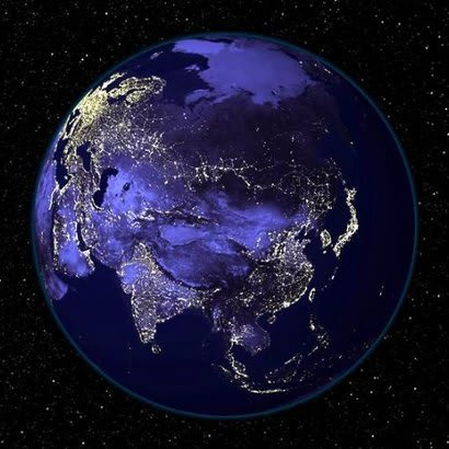 地球夜景照片 太空看地球中国夜景 太空看地球夜景 震撼地球夜景卫星图 Www Shianwang Com