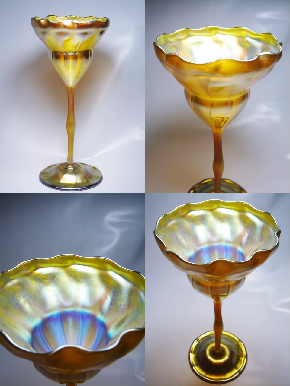 ルイス・カムフォート・ティファニー Louis Comfort Tiffany のガラス 