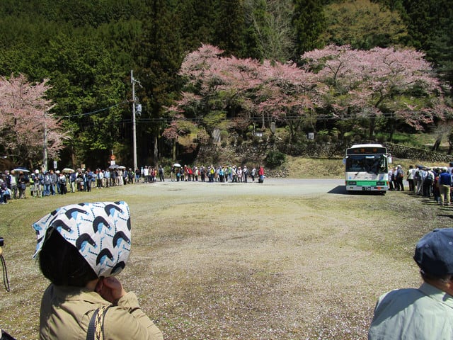 高見の郷 駐車場から天空の庭まで 奈良の長谷寺 旅宿 いったん