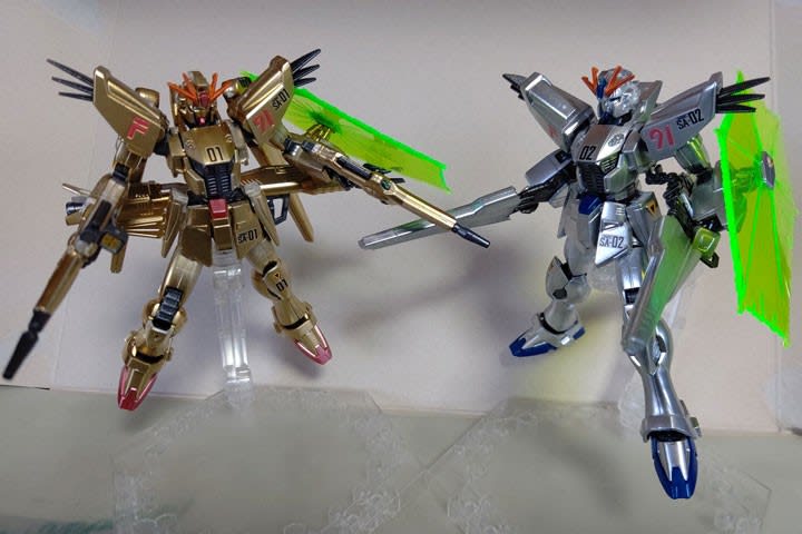 ＨＧ 1/144 ガンダムＦ９１ヴァイタル １号機＆２号機セット