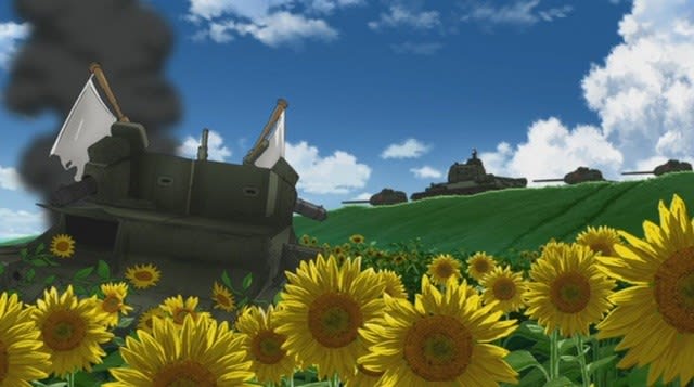 アニメに登場したボンプル高校の7tp軽戦車 気分はガルパン その他色々