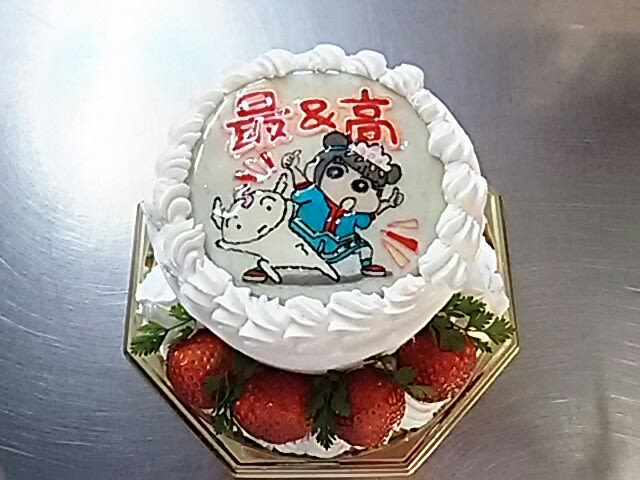 キャラクターケーキ クレヨンしんちゃん gooブログはじめました