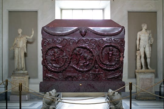ヴァチカン美術館・コンスタンティアの石棺