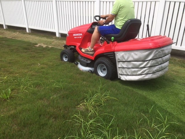 ホンダ 乗用芝刈機 ｈｆ２４１７ ご自宅のお庭にも使えますよ 鬼農