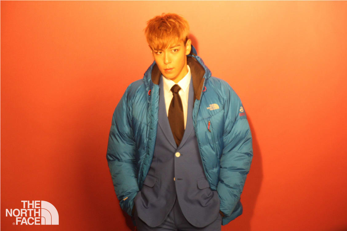 The North Face 冬の写真集の撮影スケッチ現場 Top Bigbang Check It Out