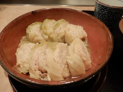 閉店 ステーキ雄 ステーキユウ 和風 ロールキャベツ