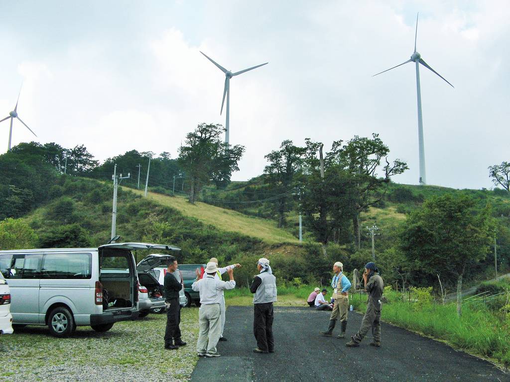 「風の森」上矢作風力発電所の画像