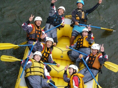 ３学年修学旅行 ２日目 ラフティング 羅臼町立知床未来中学校ブログ