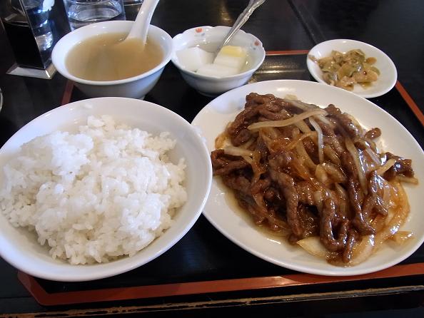 力が漲る中華ランチ 新川崎駅前 味楽の牛肉細切り炒め とりあえず一口馬主の楽しいこと