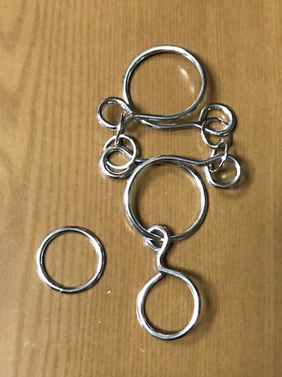 ダイソーで知恵の輪を買ってみた Ikkei Blog