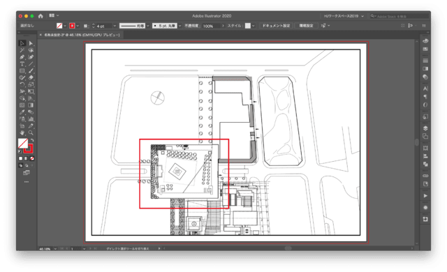 Adobe Illustrator 複雑なパスデータのいらないところを消す方法 タイトル未定