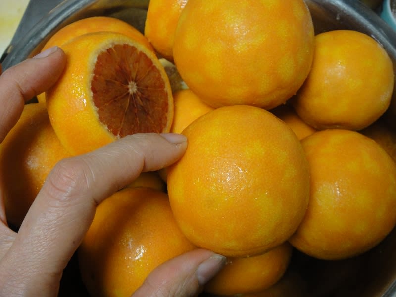 丸ごとオレンジのコンフィ 表皮を剥くタイプ 採集生活