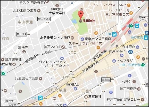 箙の梅 梶原景時 景季父子 生田神社 平家物語 義経伝説の史跡を巡る