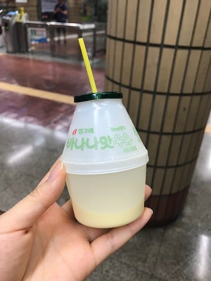 韓国のバナナ牛乳 福岡発 コリアフリークなblog