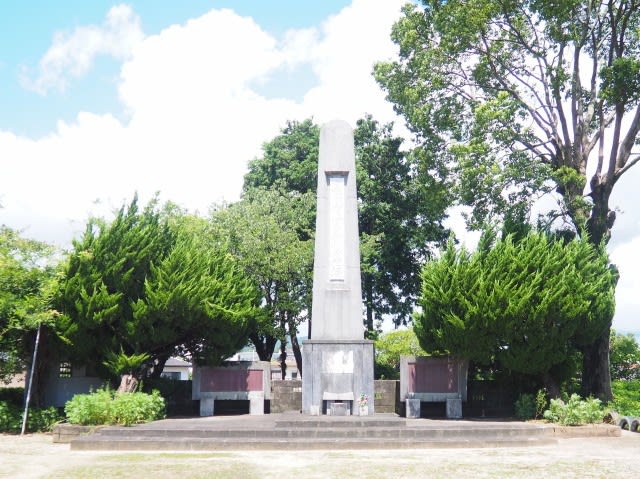 西南戦争玉名戦跡・高瀬官軍墓地 - 熊本から気ままに山と自転車