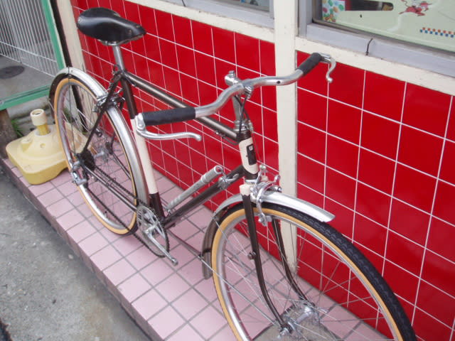 1965年頃の城東輪業ワンダーフォーゲル、レストアしました 1965年頃の城東輪業ワンダーフォーゲル、レストアしました