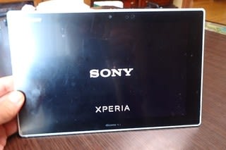 SONY Xperia Z2 Tablet SO-05F タブレット ＯＳバージョンアップ 
