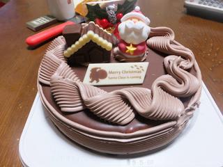 今年のクリスマスケーキは懐かしのバタークリームケーキ 福氏のオモシロ日記