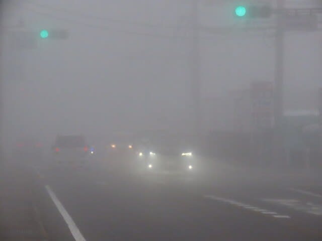 霧の朝　2024/03/24　長野県　松本市