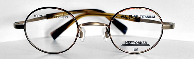 アメリカントラディショナル ニューヨーカー メガネ メガネのアイメーク