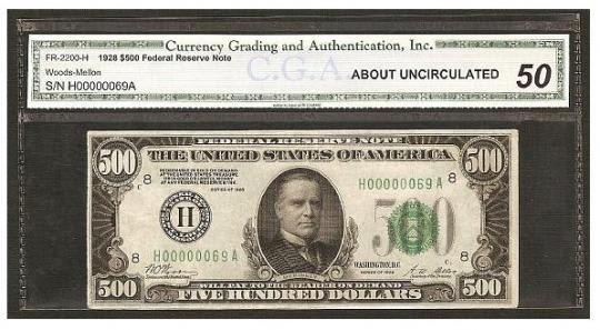 ロング グッドバイ 5000ドル紙幣はアメリカ資本主義の黄金時代の象徴 団塊亭日常